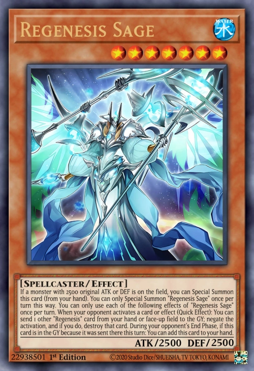 Sage Regenesis Sage Regenesis