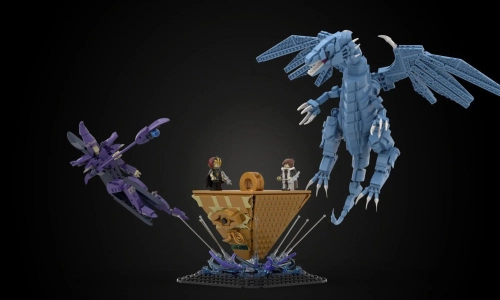 Concours LEGO Yu-Gi-Oh Dragon et Magicien
