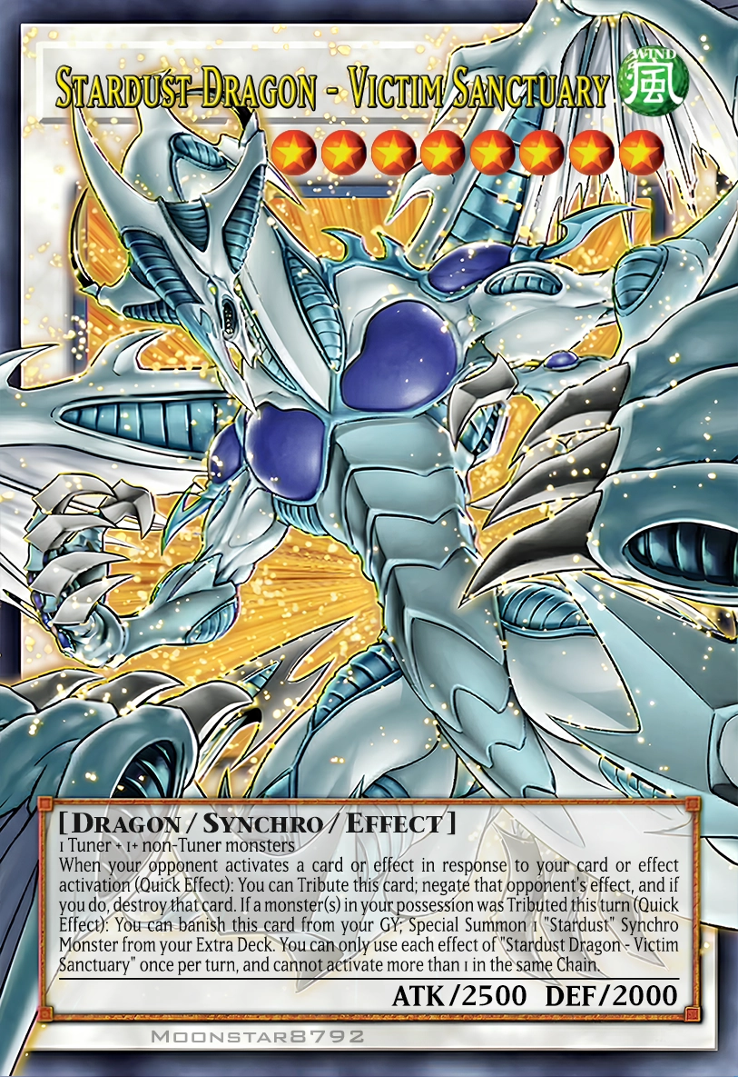 Dragon Poussière d'étoile sanctuaire victimaire