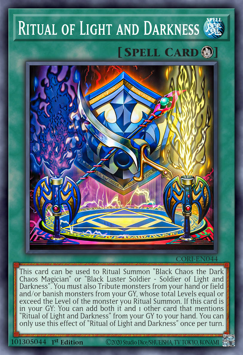 Rituel de la lumière et des ténèbres Rituel de la lumière et des ténèbres