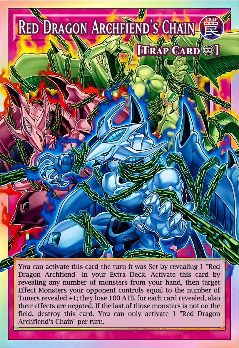 Chaine du dragon rouge Archdémon