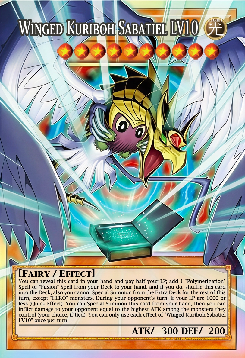 Kuriboh ailé sabatier LV10