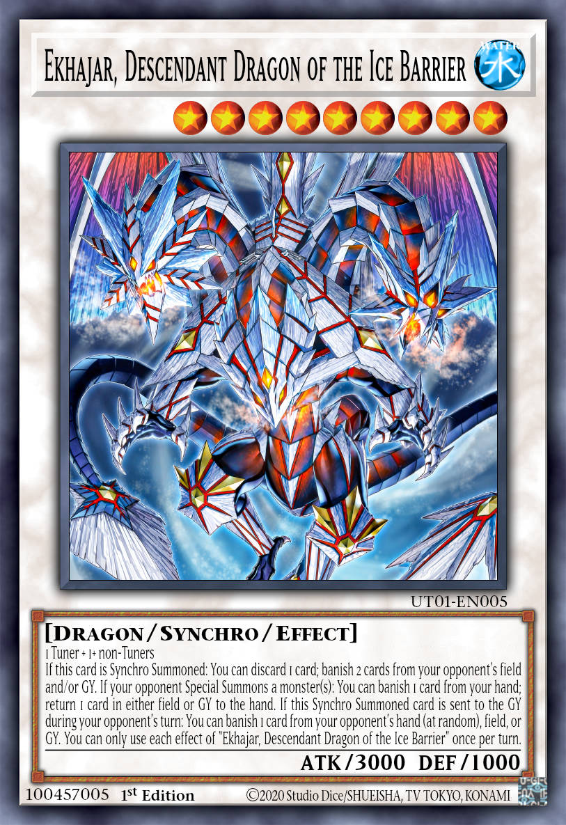 Ekhajar, Dragon Descendant de la Barrière de Glace Ekhajar, Dragon Descendant de la Barrière de Glace