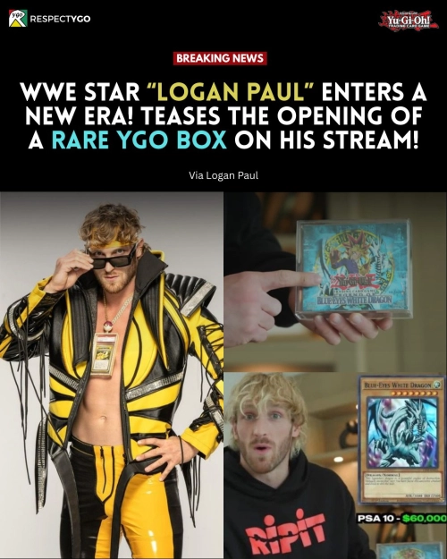 Logan Paul se met à Yu-Gi-Oh ? Logan Paul se met à Yu-Gi-Oh ?