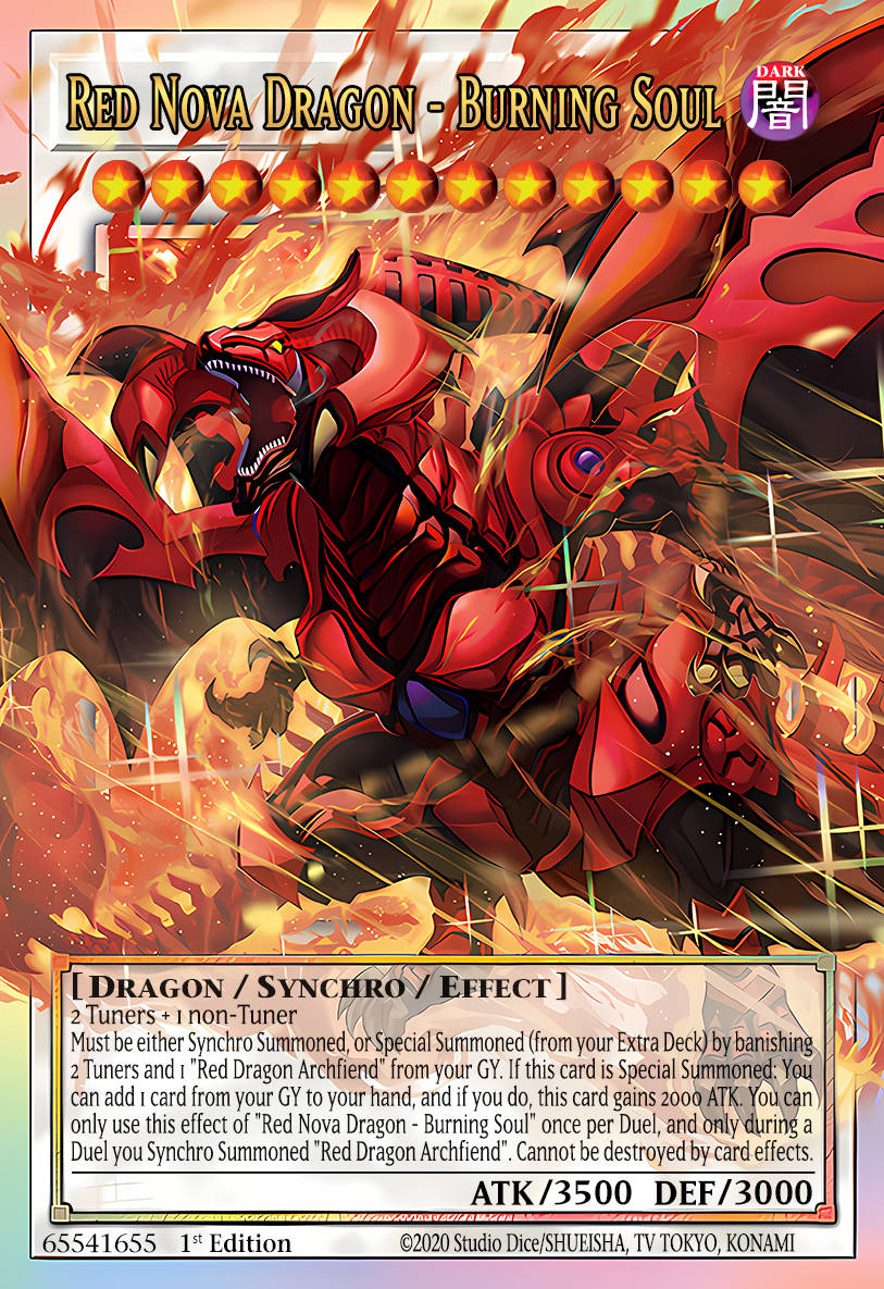 Dragon Rouge Nova - Âme Enflammée Dragon Rouge Nova - Âme Enflammée