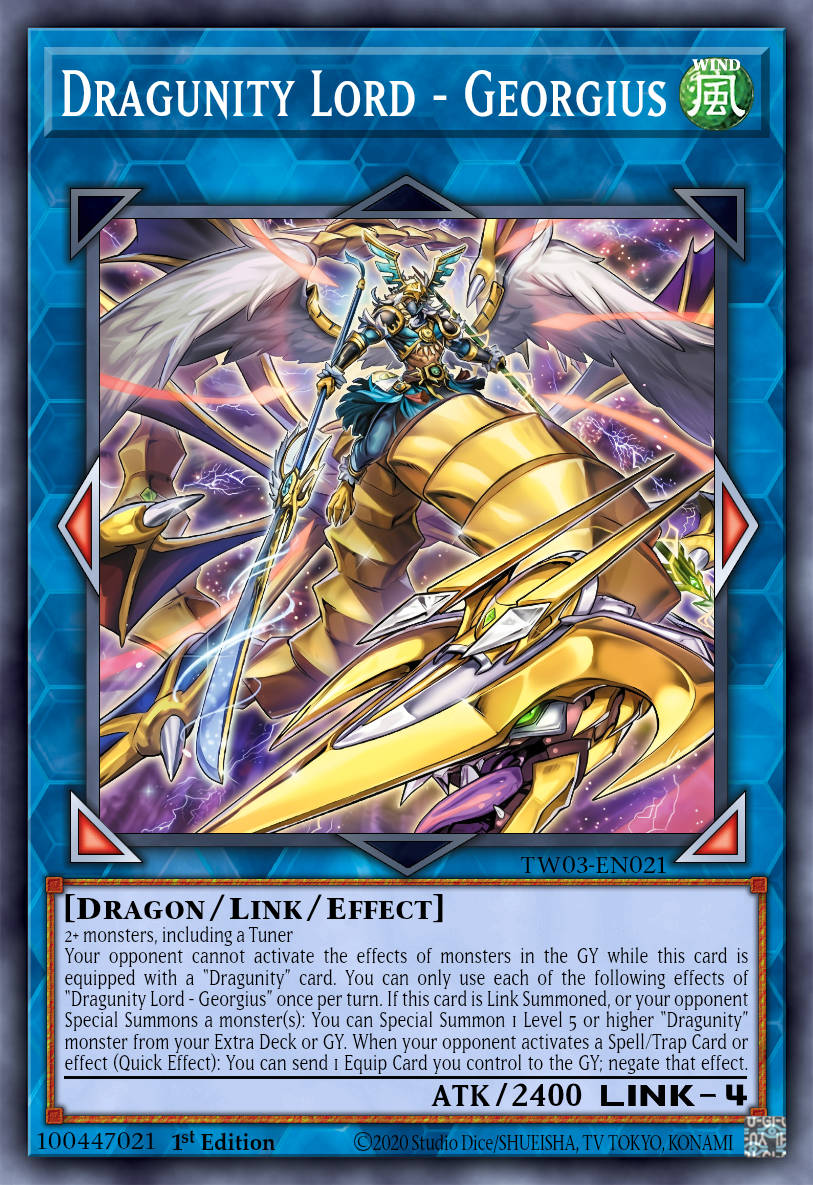 Georgius, Seigneur Dragunité