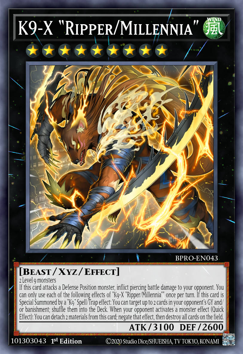 K9-X Éventreuse/Millennia K9-X Éventreuse/Millennia