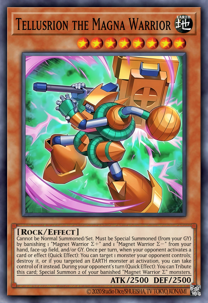 Tellusrion, le guerrier magnétique Tellusrion, le guerrier magnétique