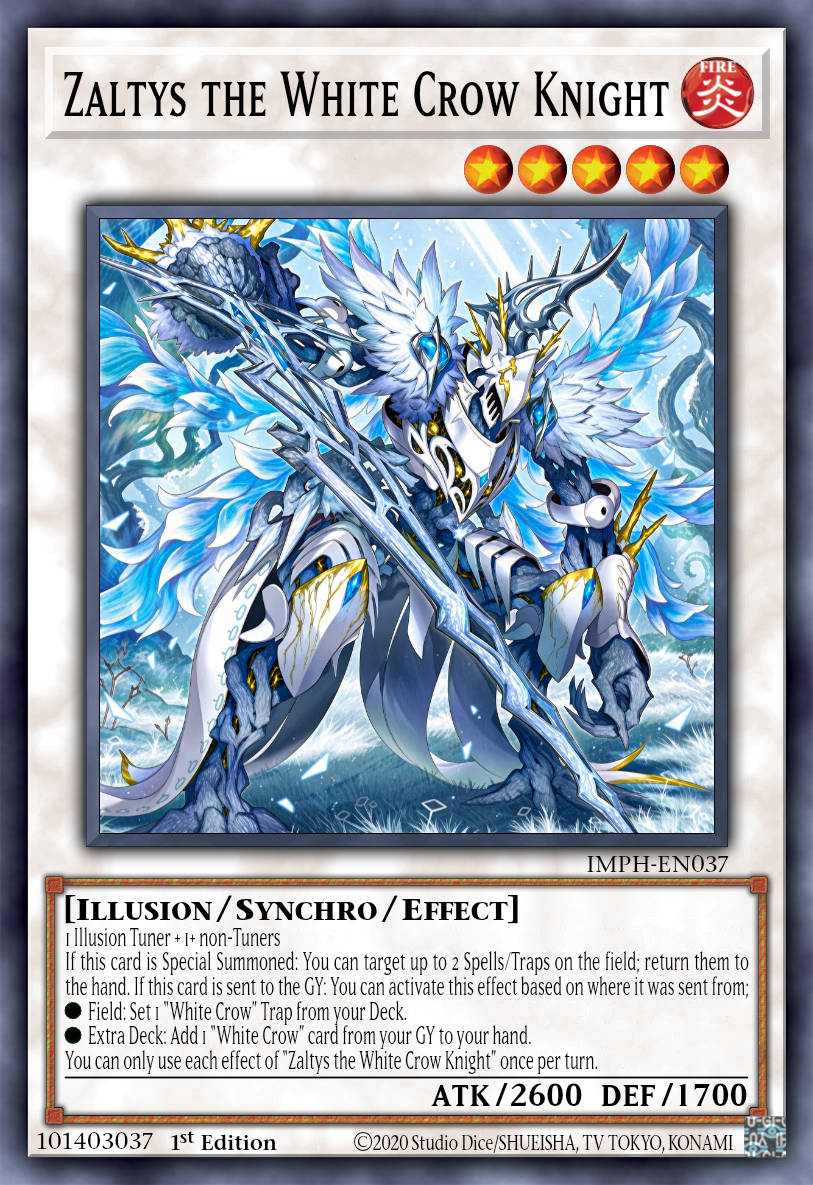 Zaltys le Chevalier du Corbeau Blanc