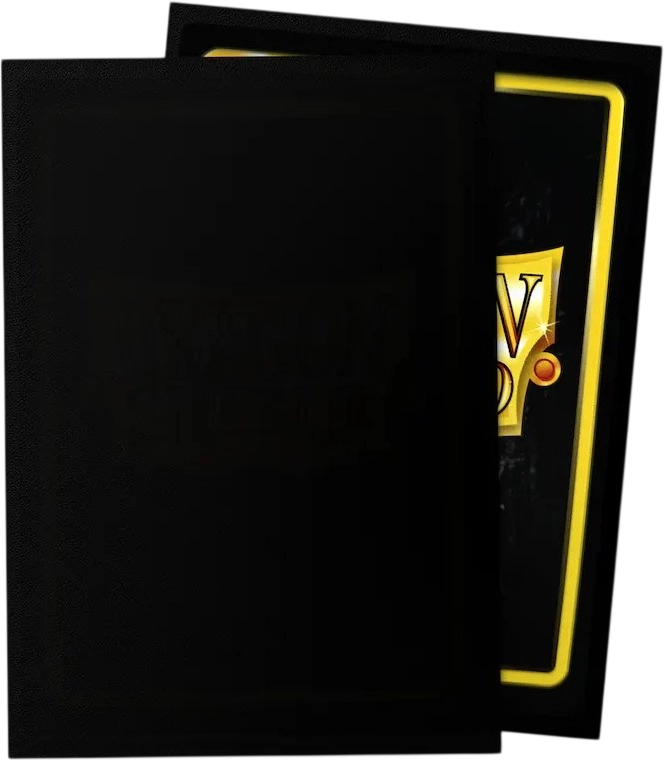60 Protèges cartes Dragon Shield Black Matte