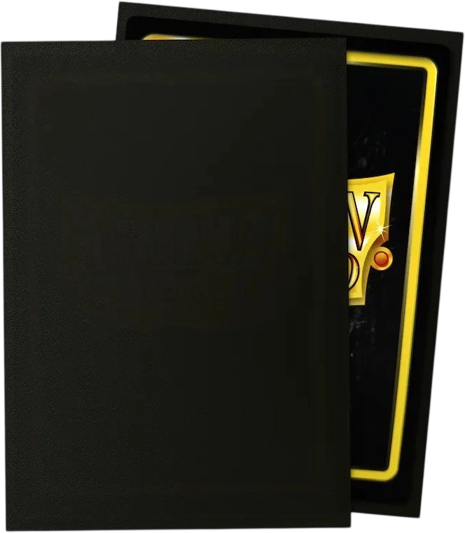 60 Protèges cartes Dragon Shield Jet Matte