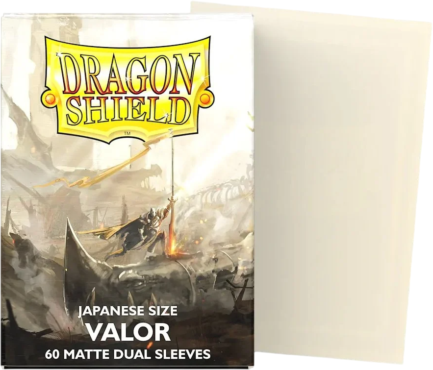 Protèges cartes Dragon Shield Valor Dual Matte x60