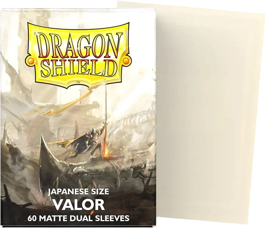 60 Protèges cartes Dragon Shield Valor Dual Matte