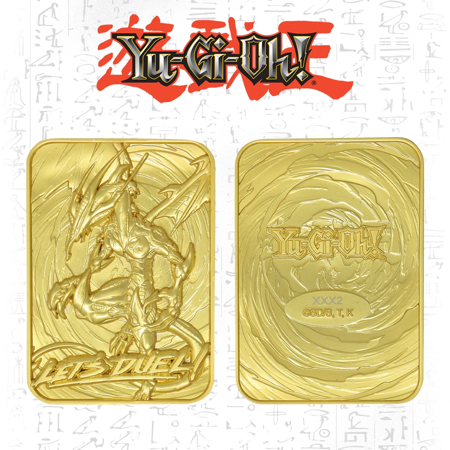 Carte Dragon Poussière d'Étoile plaqué or 24 carats en édition limitée Yu-Gi-Oh!