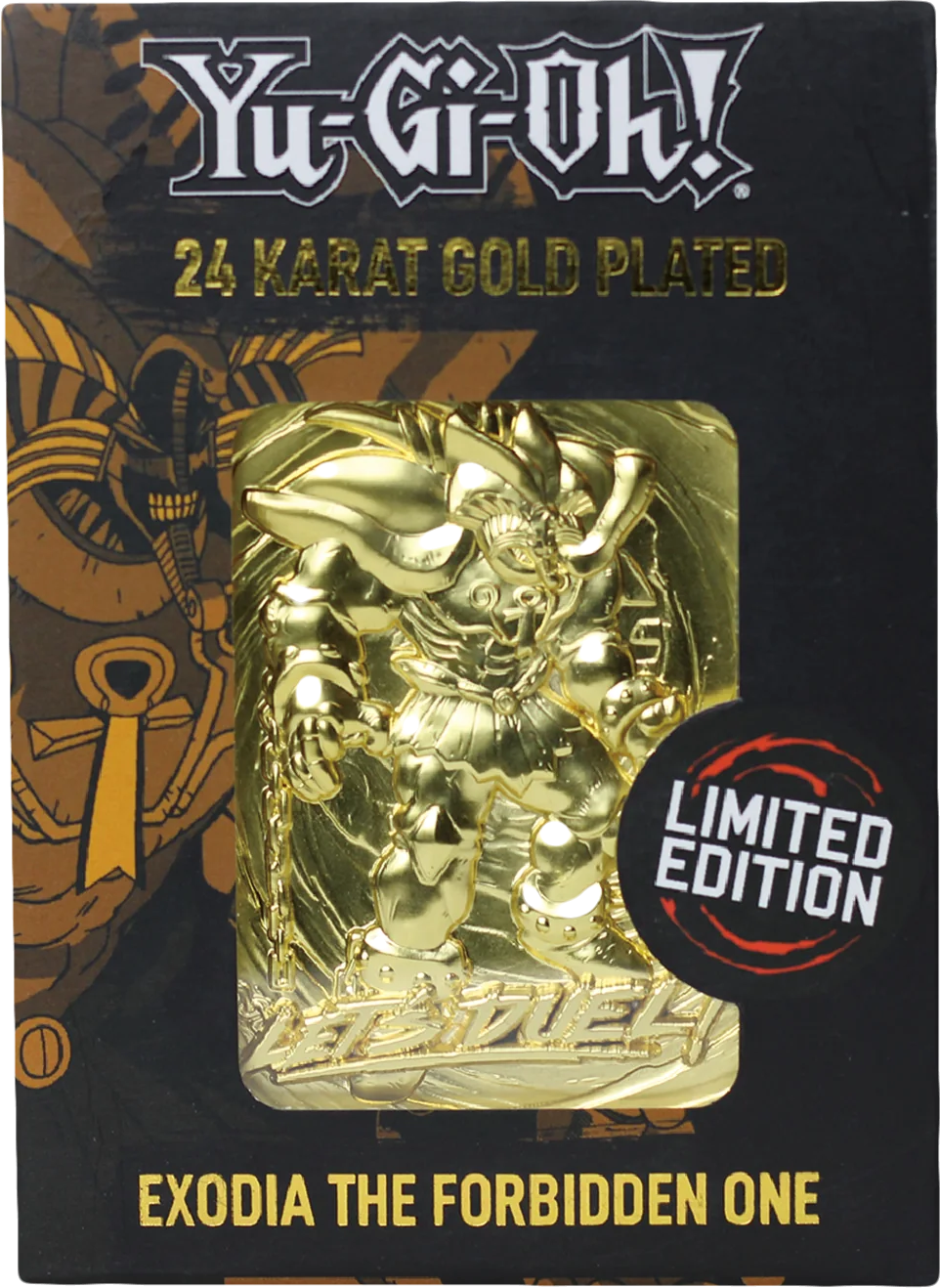 Exodia plaquée OR 24 carats