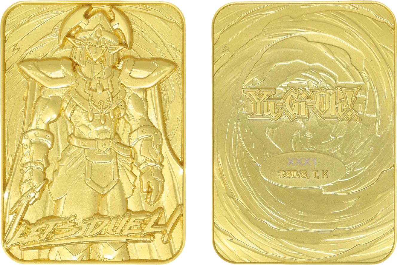 Carte Gardien Celte plaqué or 24 carats en édition limitée Yu-Gi-Oh!