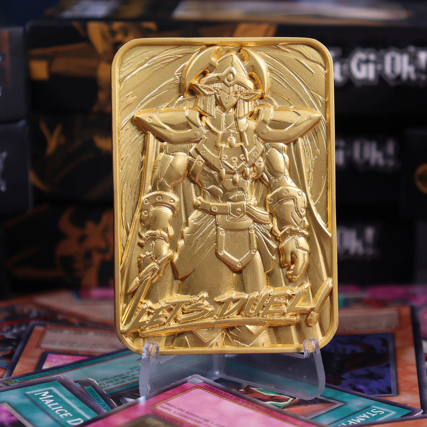 Carte Gardien Celte plaqué or 24 carats en édition limitée Yu-Gi-Oh!