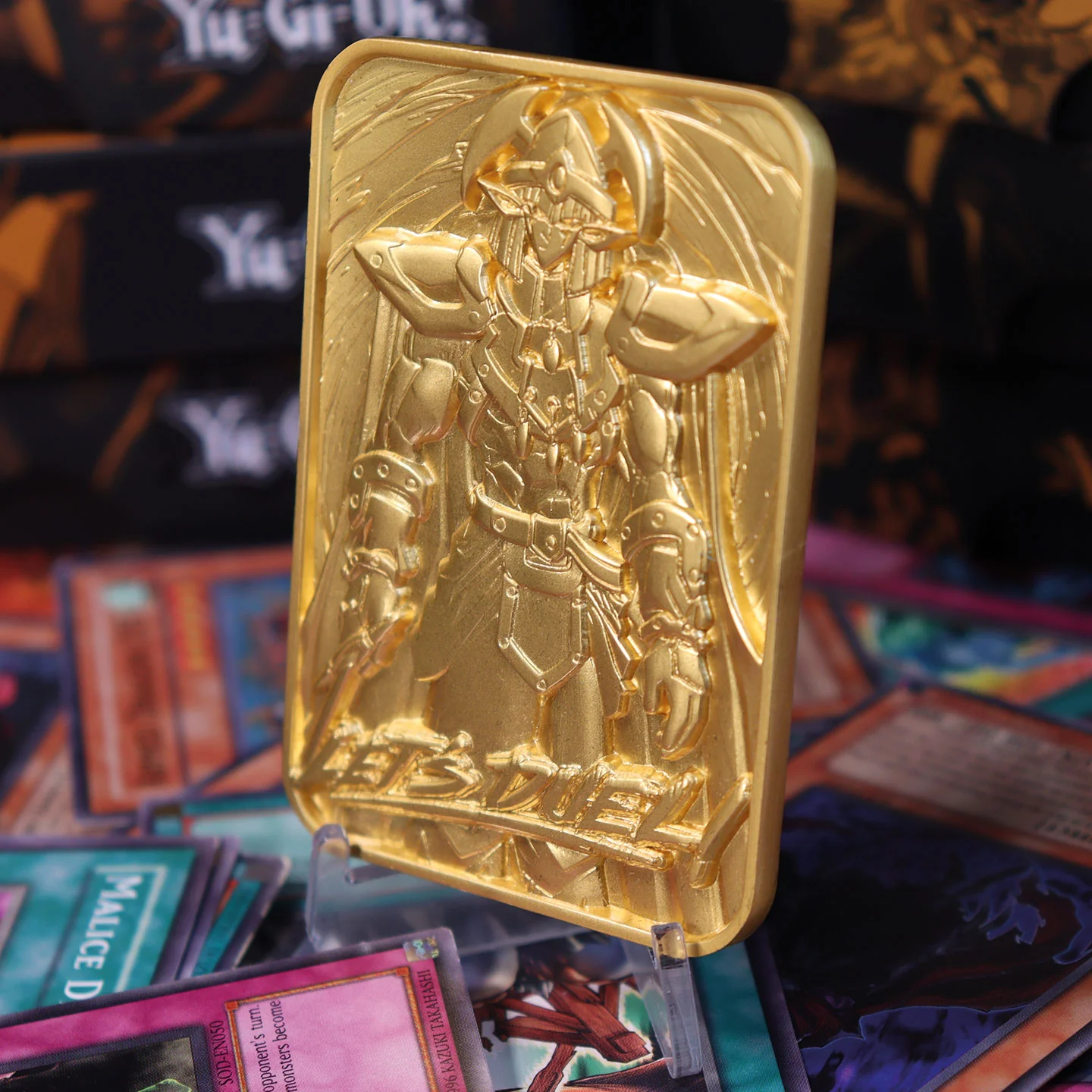 Carte Gardien Celte plaqué or 24 carats en édition limitée Yu-Gi-Oh!