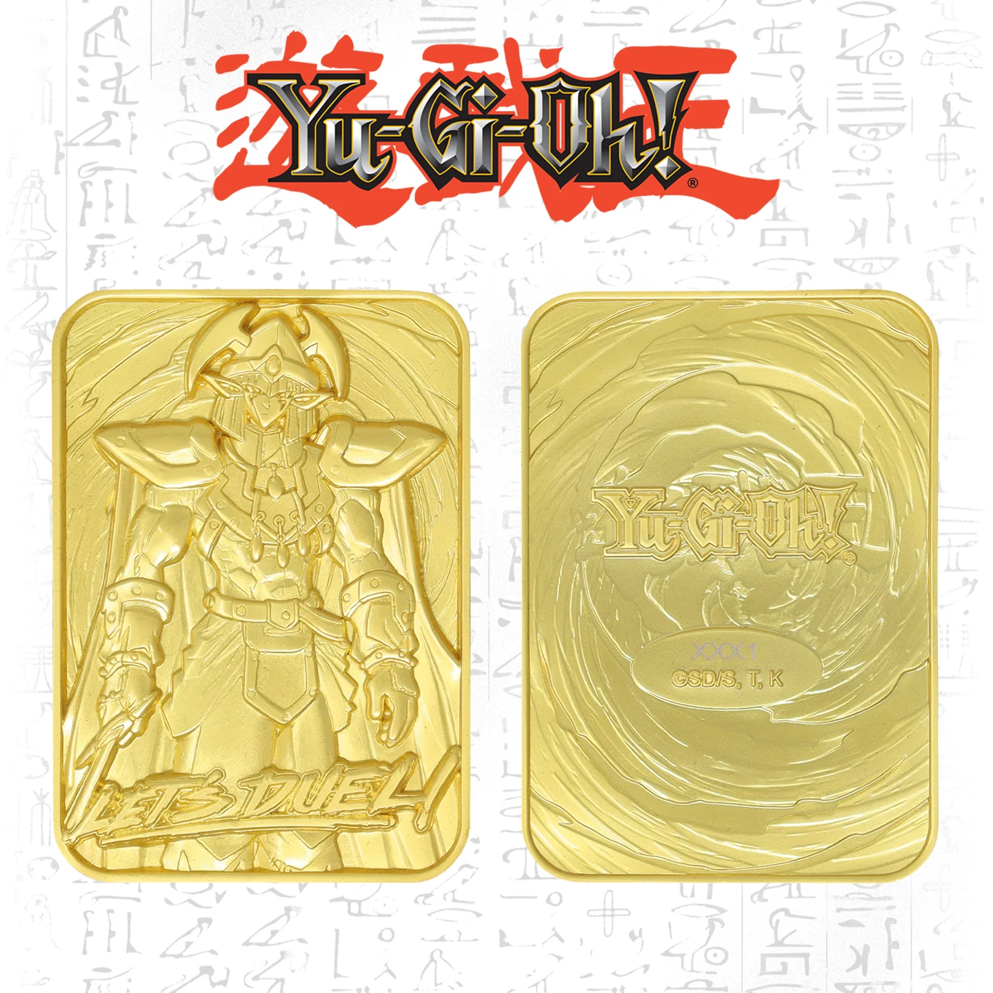 Carte Gardien Celte plaqué or 24 carats en édition limitée Yu-Gi-Oh!