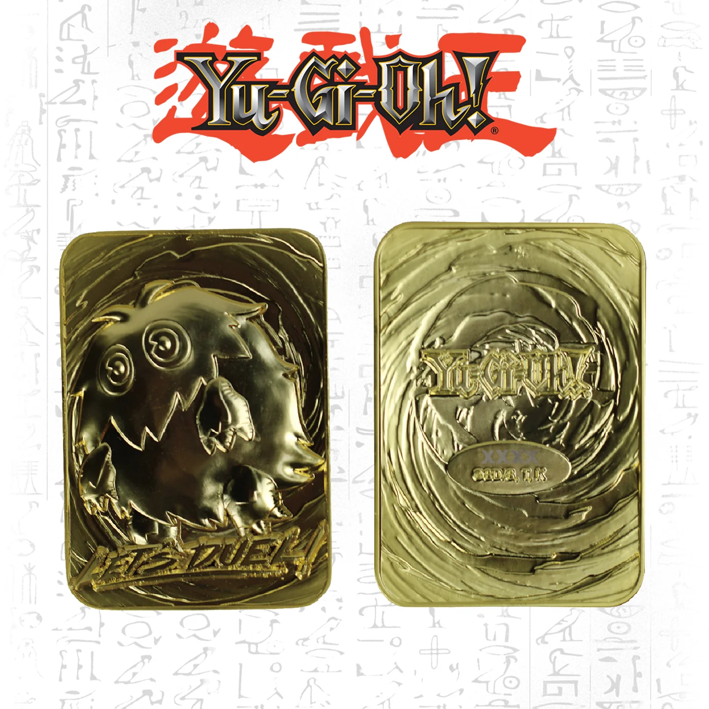 Carte Kuriboh plaqué or 24 carats en édition limitée Yu-Gi-Oh!