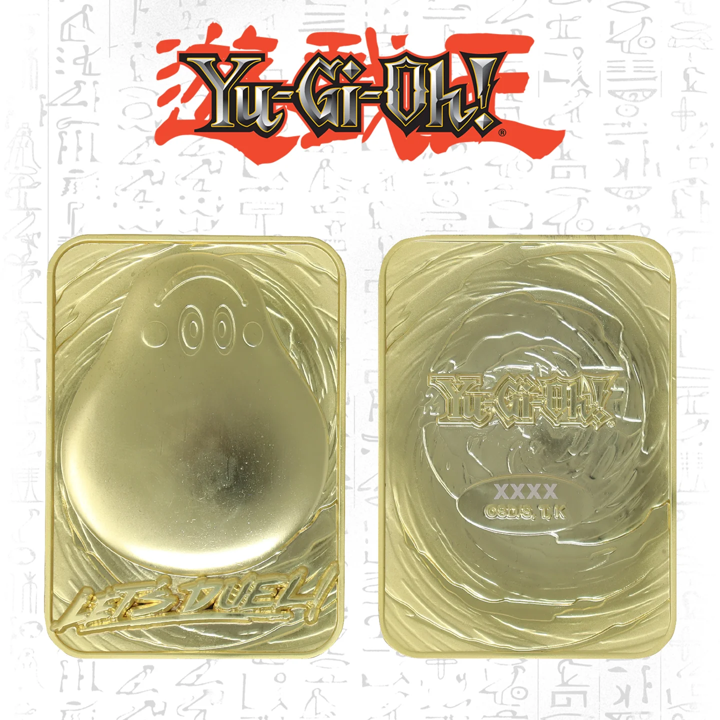 Carte Marshmallon plaqué or 24 carats en édition limitée Yu-Gi-Oh!