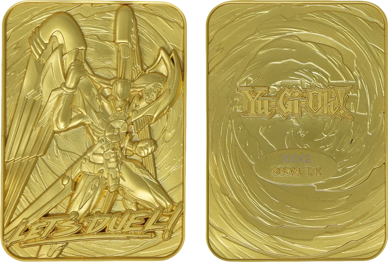 Carte Utopia plaqué or 24 carats en édition limitée Yu-Gi-Oh!