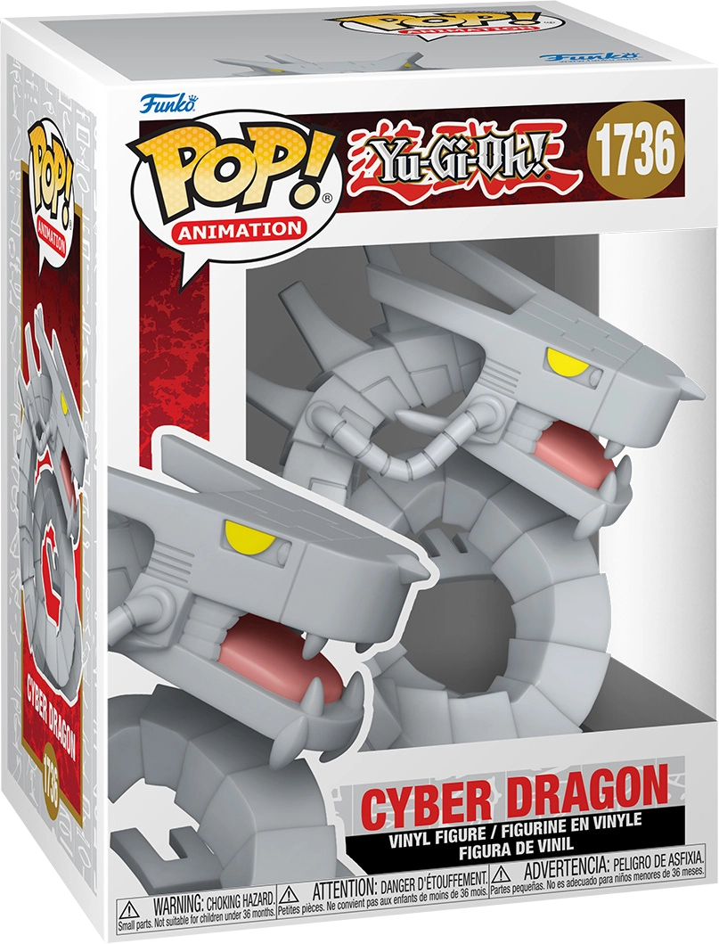 Figurine Funko Pop Yu-Gi-Oh! Cyber Dragon Boîte vue avant