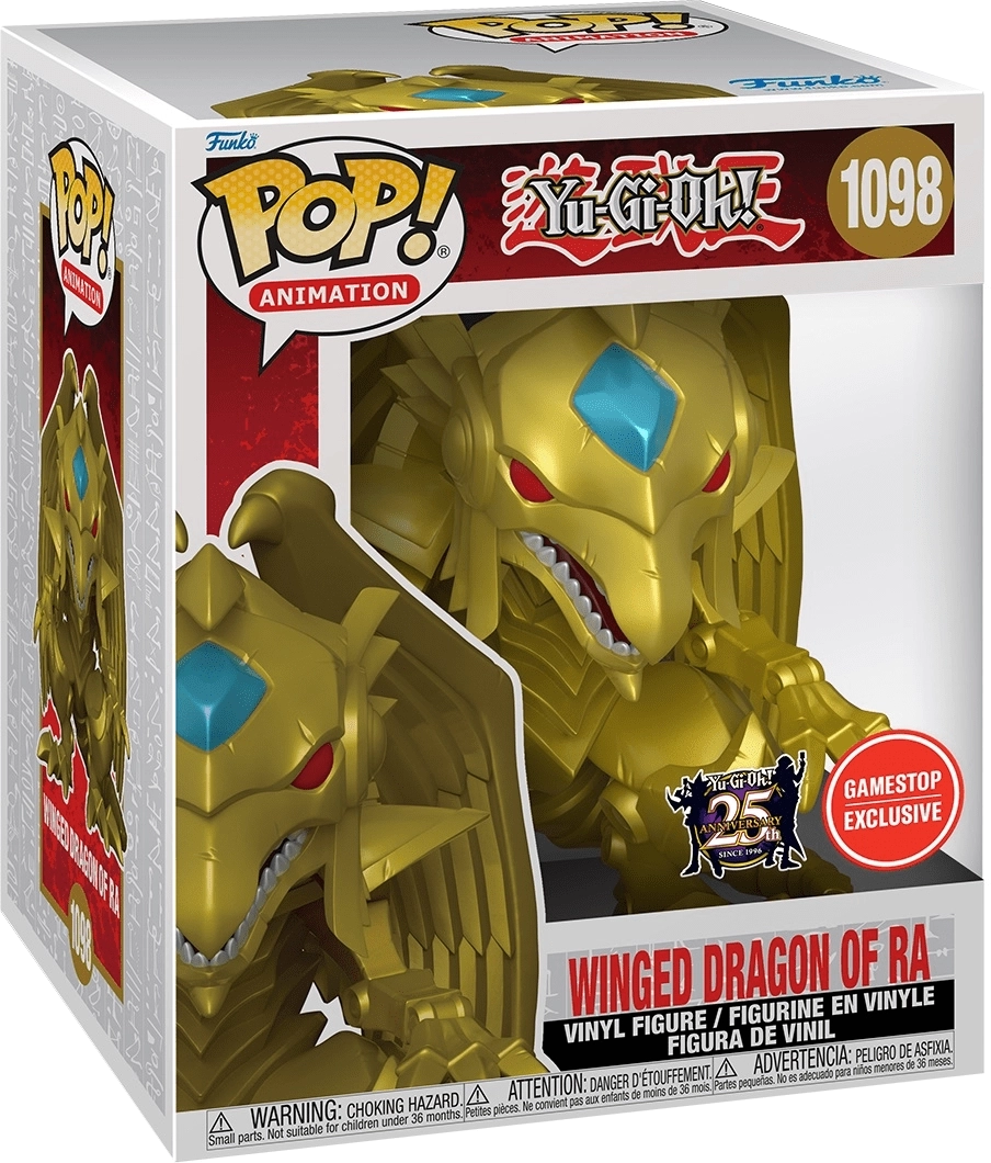 Figurine Funko Pop Yu-Gi-Oh! Dragon Ailé de Râ