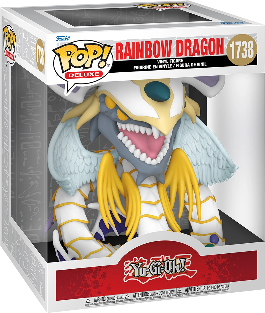 Figurine Funko Pop Yu-Gi-Oh! Dragon Arc-en-Ciel Boîte vue avant