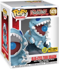 Funko Pop Dragon Toon Aux Yeux Bleus (Phosphorescent)