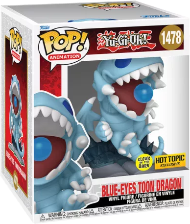 Funko Pop Dragon Toon Aux Yeux Bleus (Phosphorescent)