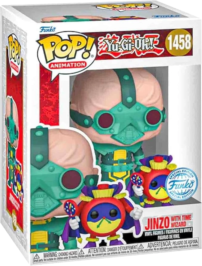 Figurine Funko Pop Yu-Gi-Oh! Jinzo et le Magicien du Temps Boite