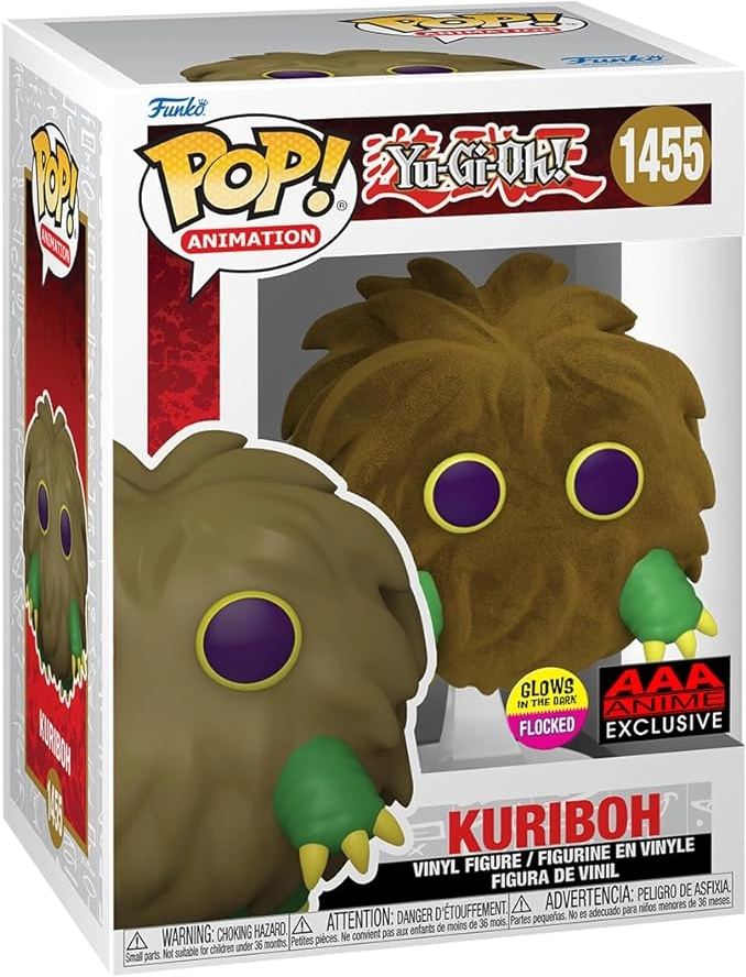 Figurine Funko Pop Yu-Gi-Oh! Kuriboh Phosphorescent Boite