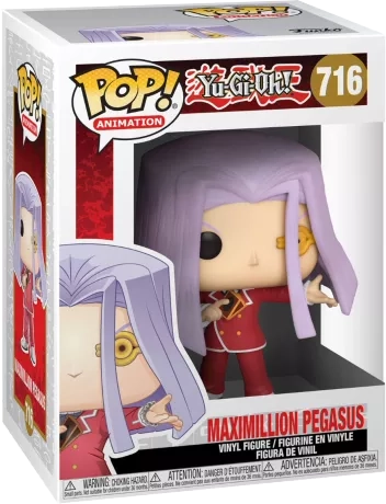 Figurine Funko Pop Yu-Gi-Oh! Maximilien Pegasus Boite