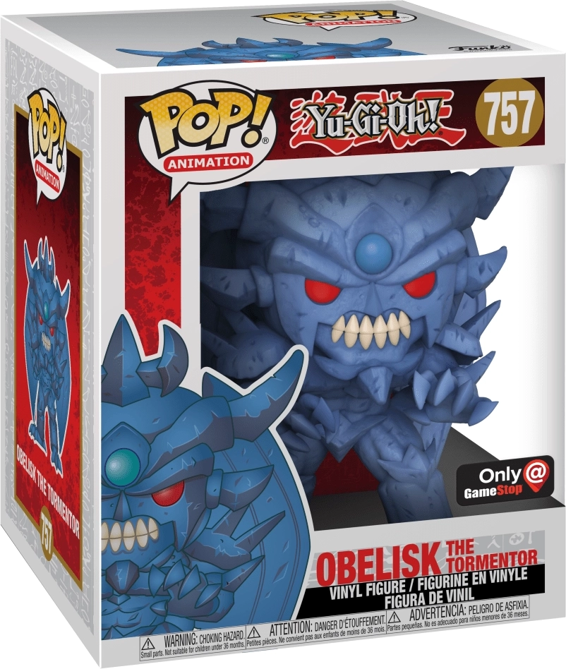 Figurine Funko Pop Yu-Gi-Oh! Obelisk le Tourmenteur Boite