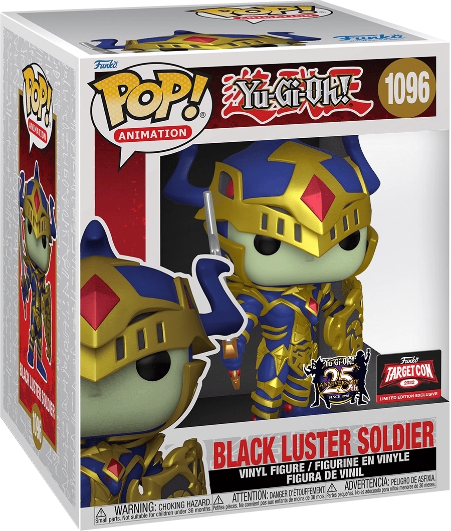 Figurine Funko Pop Yu-Gi-Oh! Soldat du Lustre Noir Boite