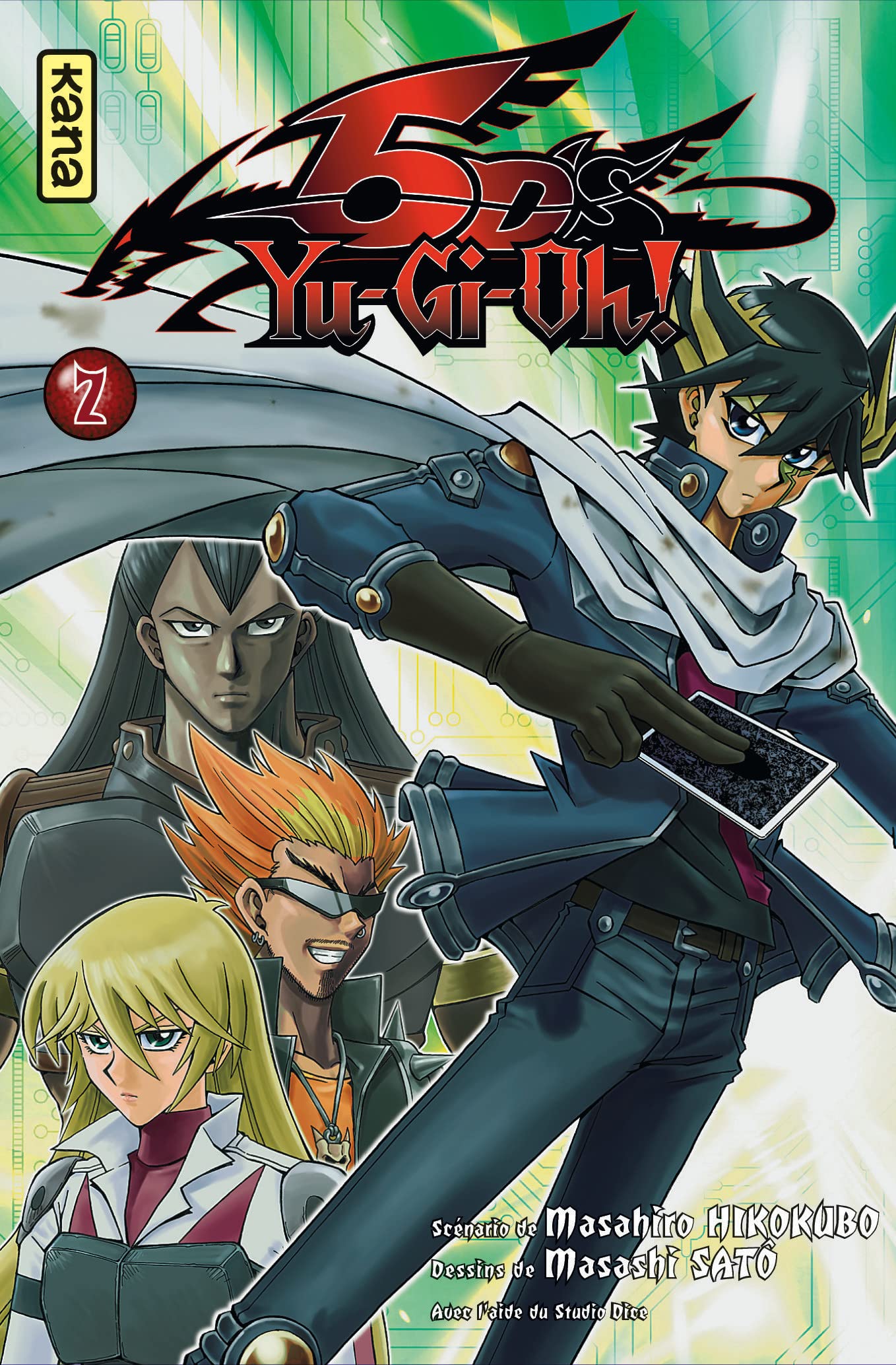 Manga Yu-Gi-Oh! 5Ds Tome 2 Couverture