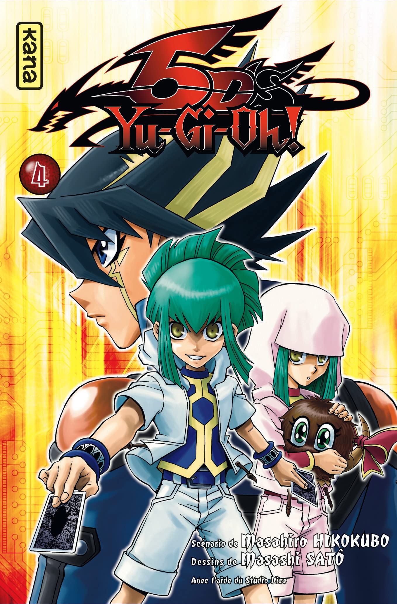 Manga Yu-Gi-Oh! 5Ds Tome 4 Couverture