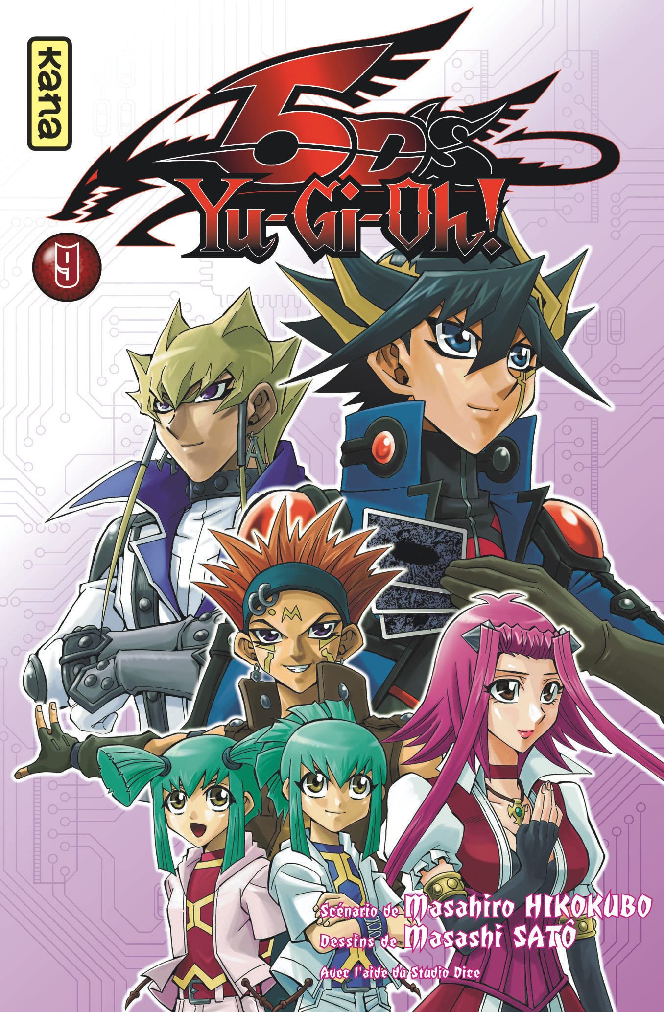 Manga Yu-Gi-Oh! 5Ds Tome 9 Couverture