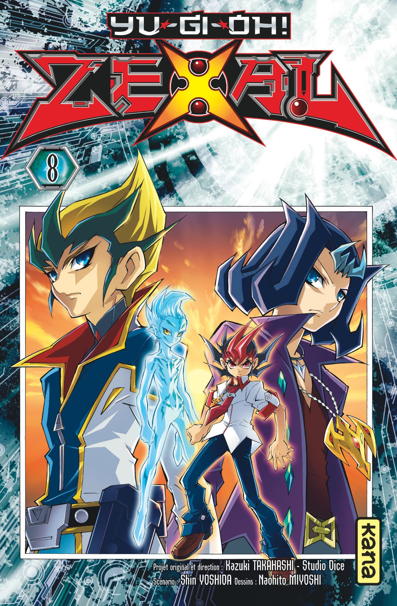 Manga Yu-Gi-Oh! Zexal Tome 8 Couverture