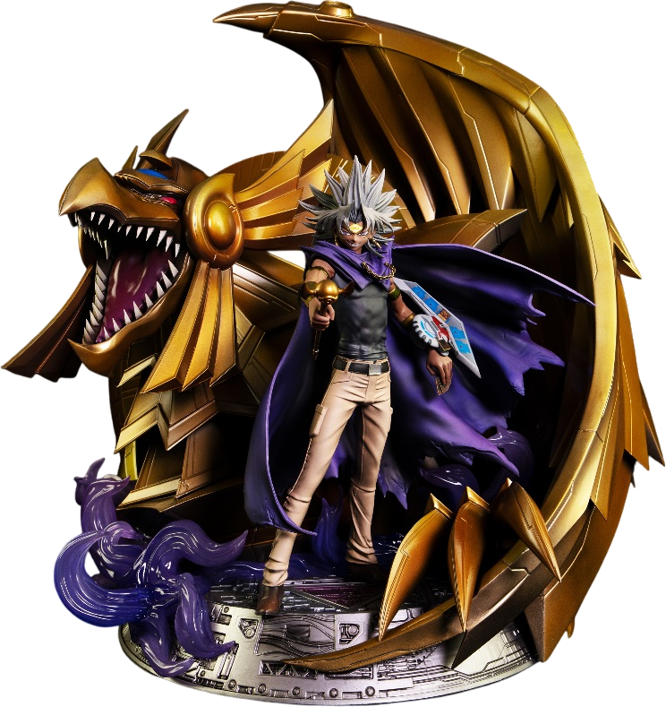 Figurine Marek et le Dragon Ailé de Râ