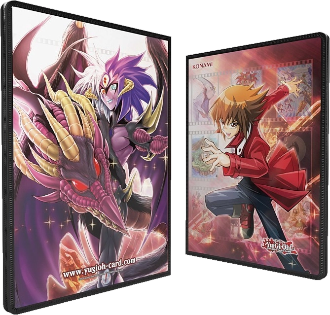 Portfolio Yu-Gi-Oh! Jaden et Yubel recto verso