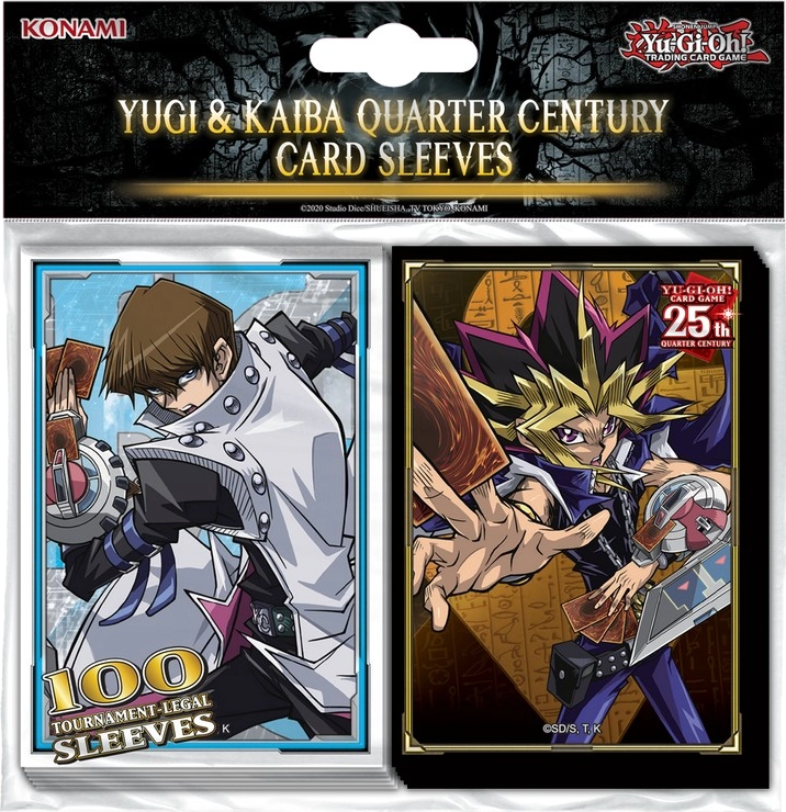 Protèges cartes Yu-Gi-Oh! Quart de Siècle