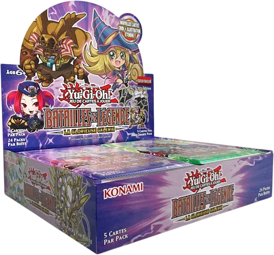 Yu-Gi-Oh Display Batailles de Légende : La Glorieuse Galerie Français