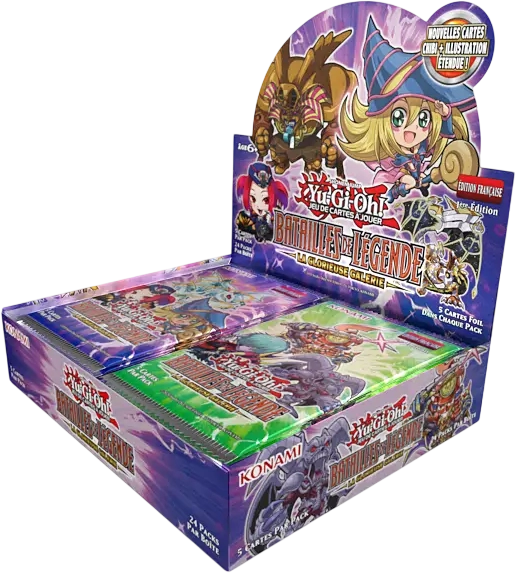 Yu-Gi-Oh Display Batailles de Légende : La Glorieuse Galerie Français