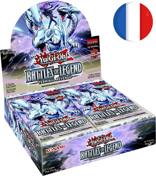 Boite de boosters Yu-Gi-Oh! Display Batailles de Légende : La Vengeance Terminale Français