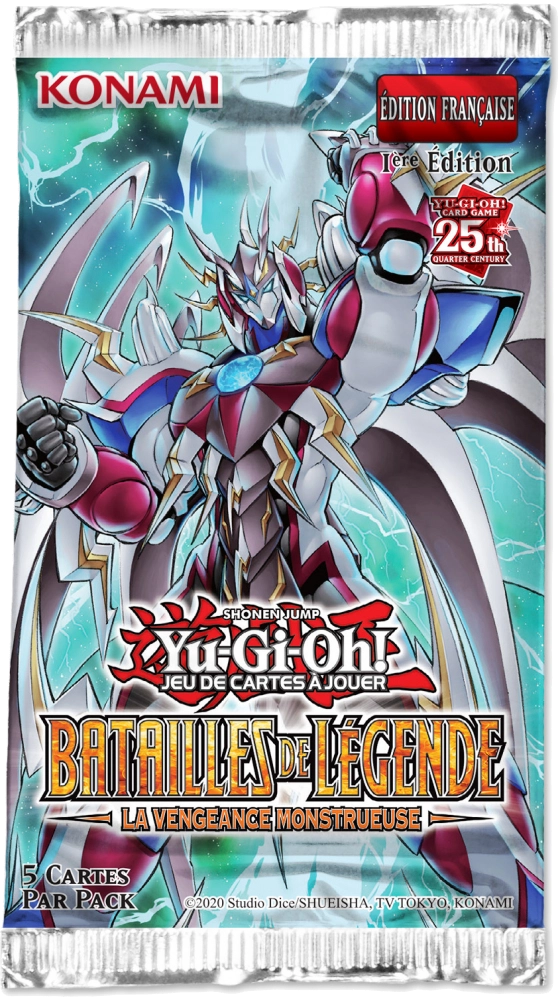 Booster Yu-Gi-Oh! Batailles de Légendes : La Vengeance Monstrueuse Français