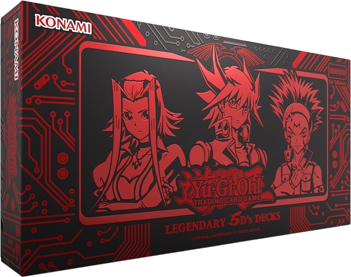 Coffret Yu-Gi-Oh! Decks Légendaires 5D'S Français