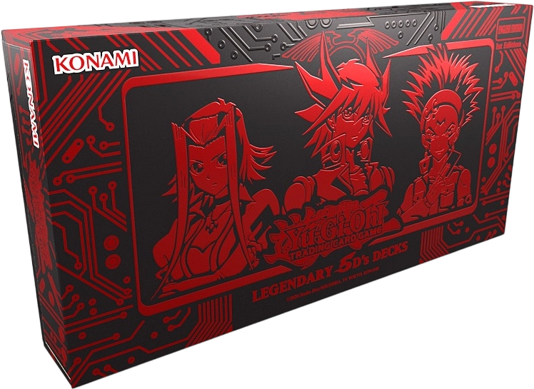 Coffret Yu-Gi-Oh! Decks Légendaires 5D'S Français