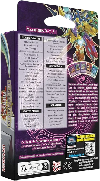 Yu-Gi-Oh! Deck de structure Seto Kaiba Verso Français